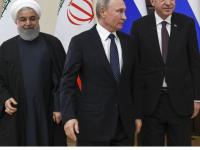 Россия, Иран и Турция в совместном заявлении отвергли попытки создания на северо-востоке Сирии новых реалий силовым путём